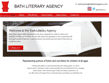 Tablet Screenshot of bathliteraryagency.com